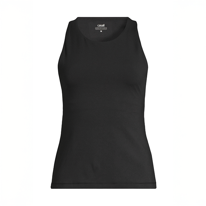 Soft Touch Træningstop Sort