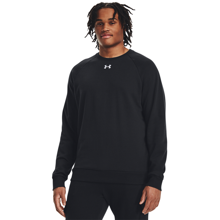 UA Rival Fleece Crew, Black