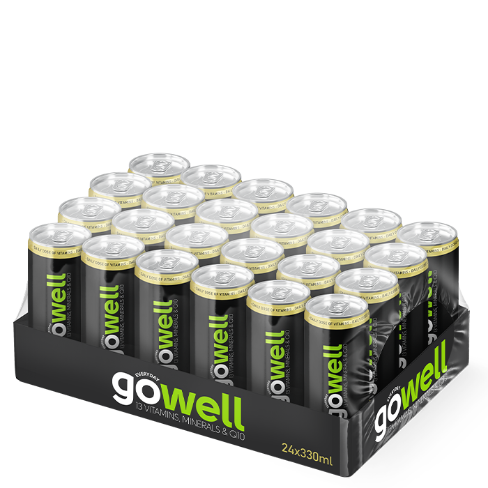 24 x GoWell Functional Drink kasse 33 cl