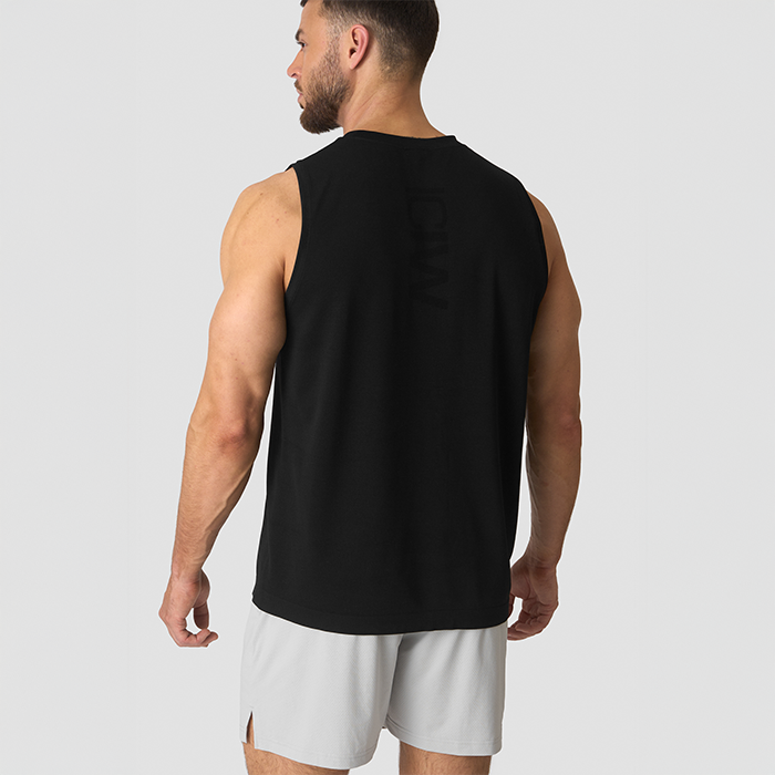 Stride Ærmeløs T-shirt Sort