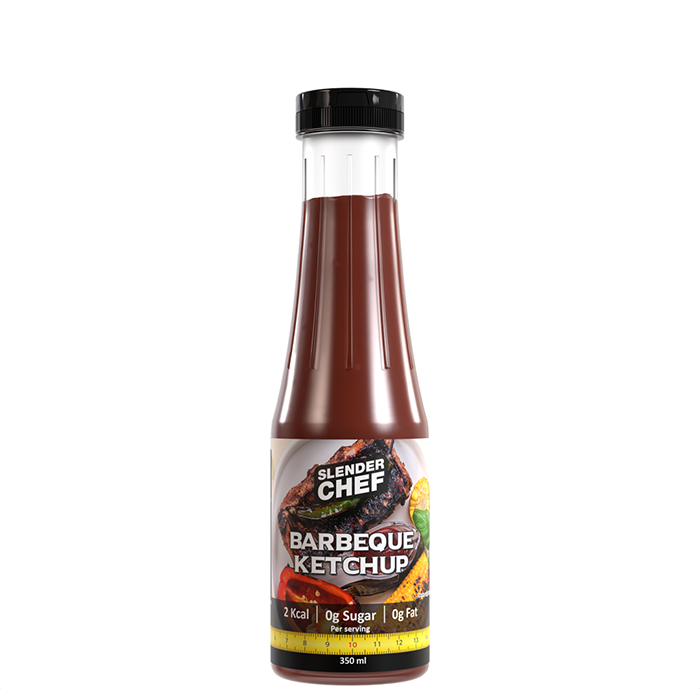 Slender Chef Sauce Lavkalorie 350 ml bbq_sweet_smokey