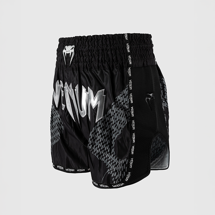 Nexus Muay Thai-Shorts Sort S&oslash;lv