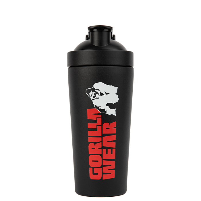 Metal Shaker, 740 ml, sort, Gorilla Wear