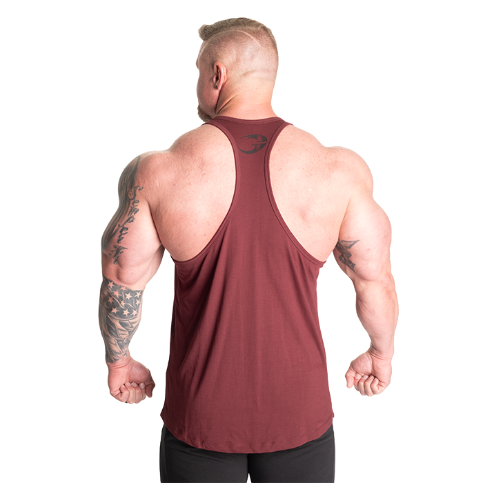 Essential T-Back Top M&oslash;rker&oslash;d
