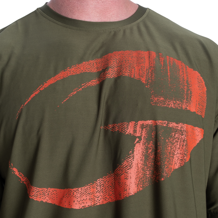 Mesh Iron T-shirt Gr&oslash;n