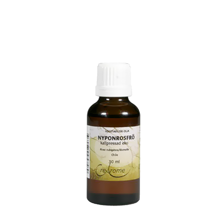 Hybenfrøolie (koldpresset), 30 ml