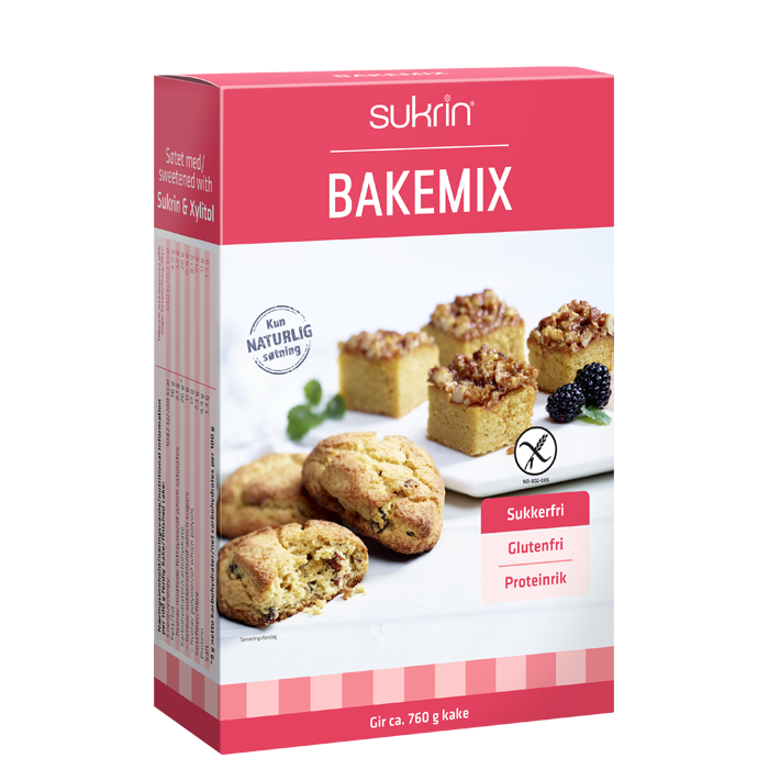 Sukrin glutenfri og sukkerfri bagemix