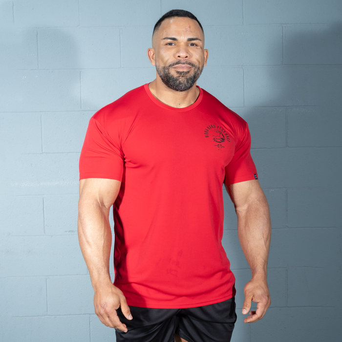 Mesh Standard Tee, Chili Red