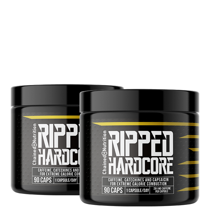 2 x Ripped Hardcore Fat Burner 90 kapsler