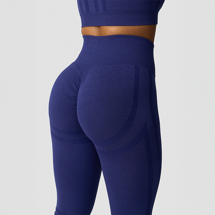 Rush Seamless Tights M&oslash;rkebl&aring;