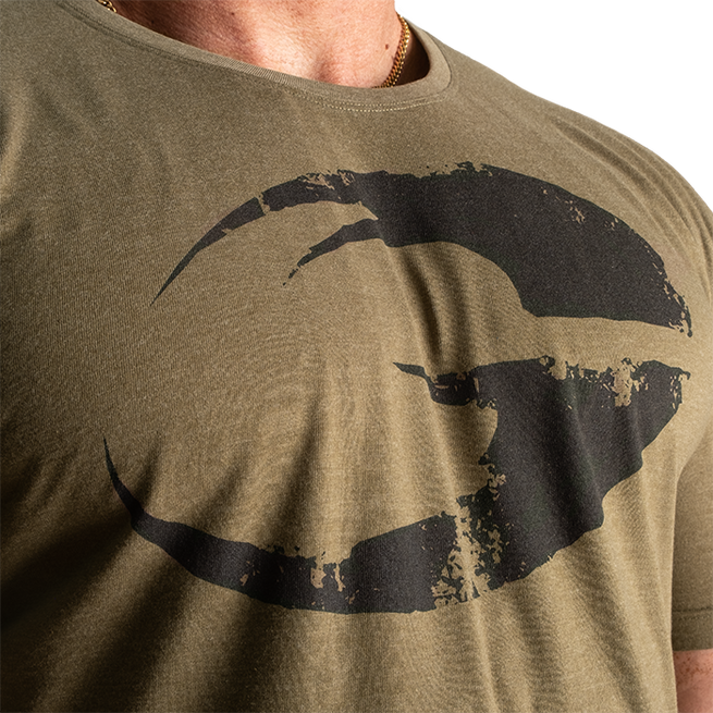 Cadet Tee, Army Green Melange