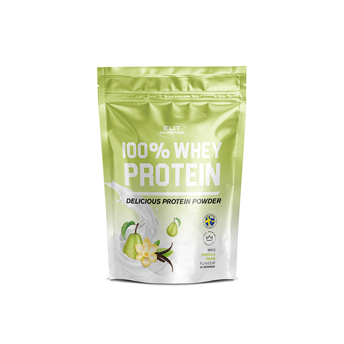 ELITE 100% Whey Protein 900 g (6 smagsvarianter)