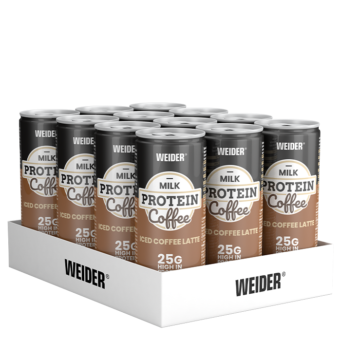 12 x Weider Protein Shake Kaffe 250 ml