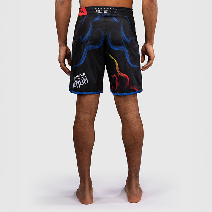 Venum x TEKKEN 8 Fightshorts Yoshimitsu Sort Orange