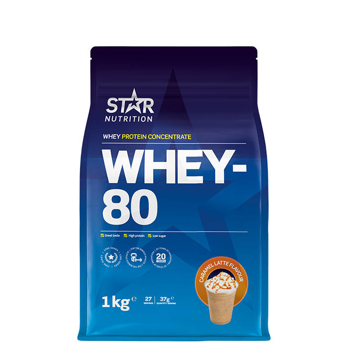 Star Nutrition Whey-80 Caramel Latte 1000g
