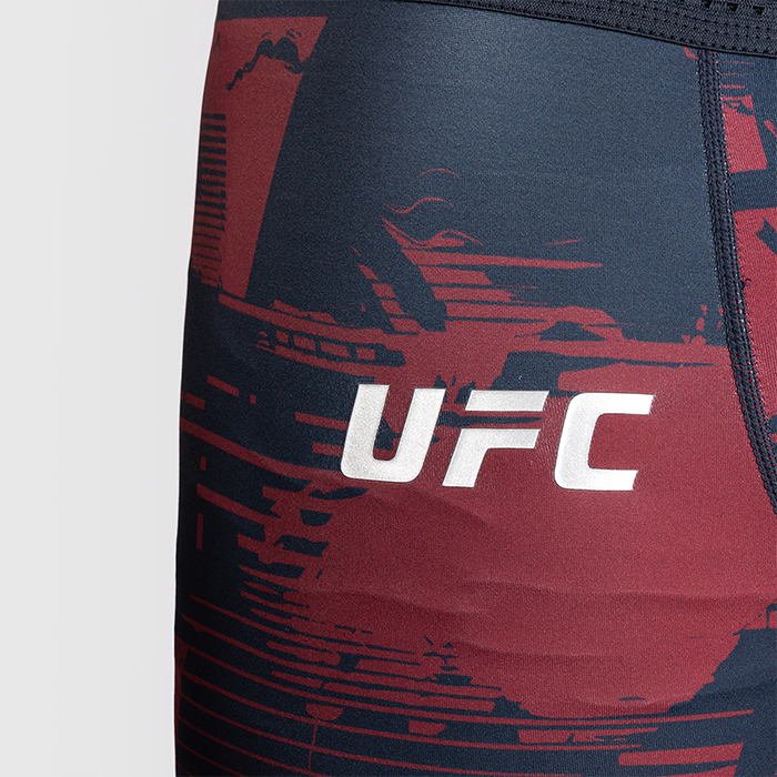 UFC Zenith by Venum Fight Week Vale Tudo Shorts Bl&aring; R&oslash;d Gr&aring;