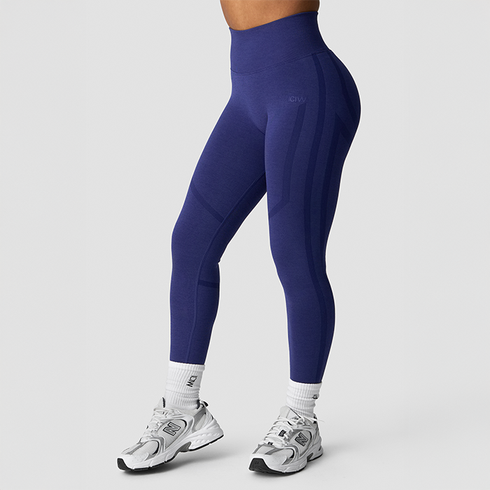 Rush Seamless Tights Mørkeblå