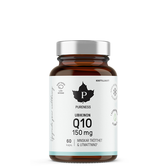Pureness Ubikinon Q10 150 mg, 60 kapsler