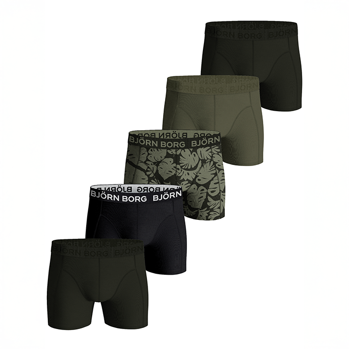 Cotton Stretch Boxer 5-pak