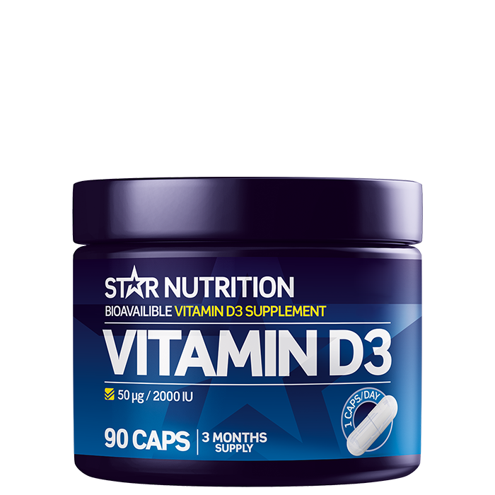Vitamin D3 90 kapsler