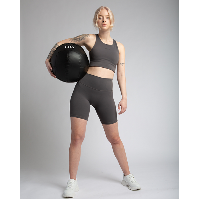 Studio Sports Bra, Graphite Grey