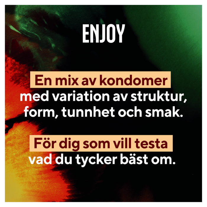 RFSU Enjoy Kondom Mixpakke 30-pak