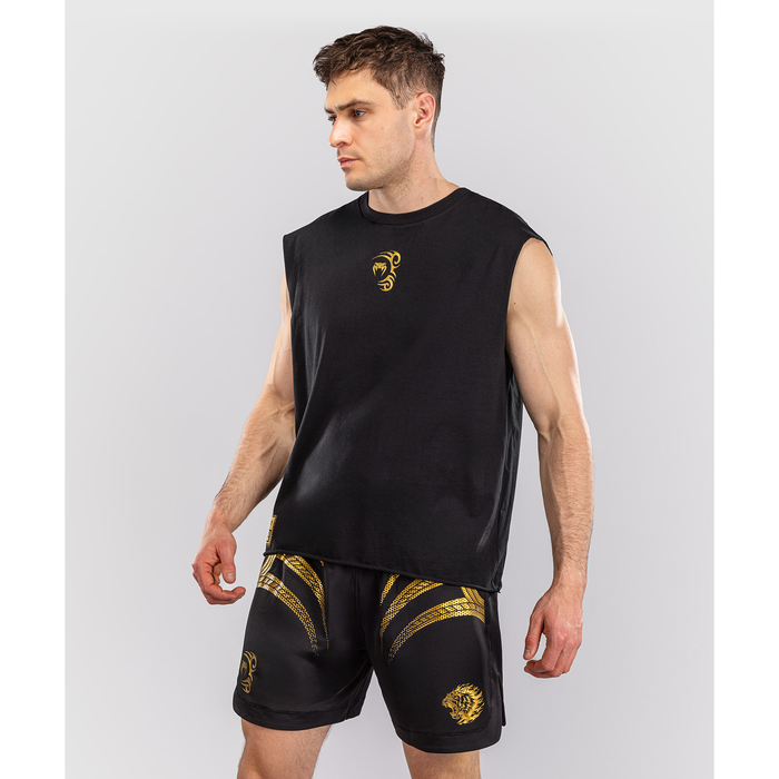 VENUM X MIKE TYSON TIGER Cotton Sleeveless T-Shirt Black/Gold