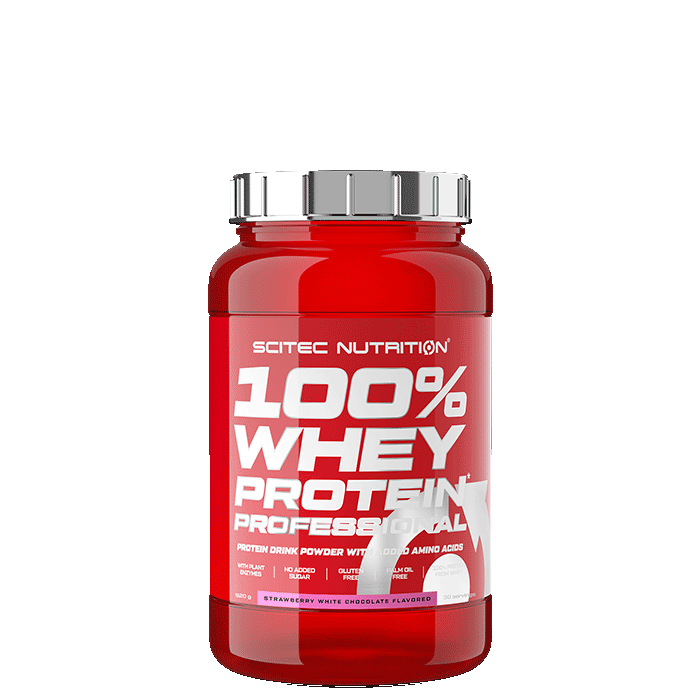 100 % Whey Protein Professional, 920 g, Strawberry White Chocolate