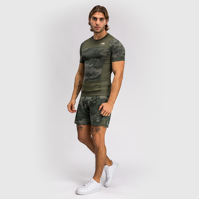 G-Fit Air Rashguard Kort&aelig;rmet Army Camo