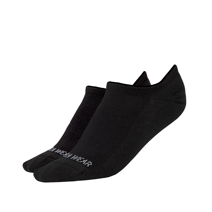 Ankle Socks 2-Pack, black, 39-42