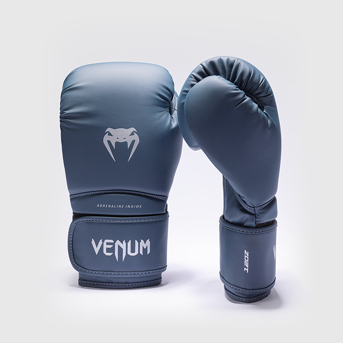 Venum Contender 1.5 Boksehandsker Bl&aring; S&oslash;lv