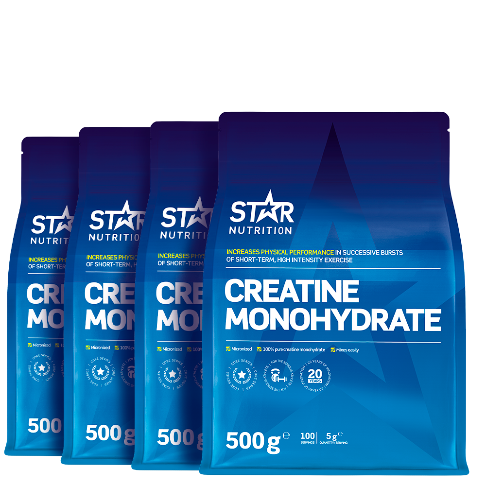 4 x Kreatin Monohydrat 500 g