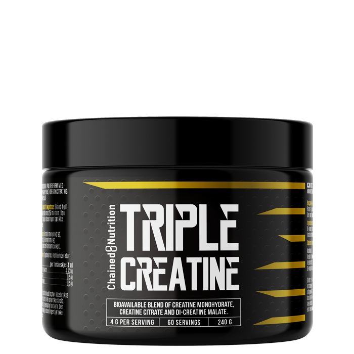 Triple Creatine Hardcore Kreatinblanding 240 g