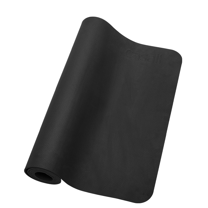 Yogamåtte Essential Balance 4mm Sort