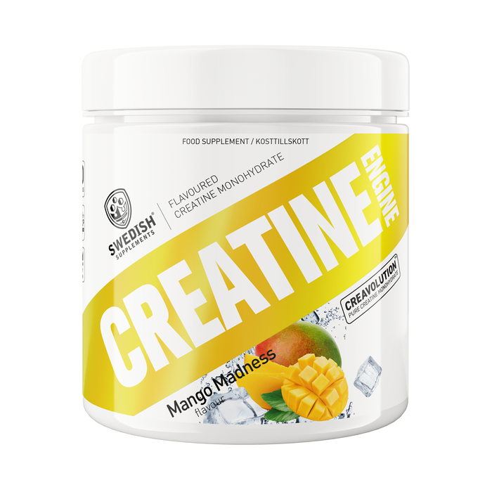 Swedish Supplements Creatine Engine, Mango Madness, 300 g