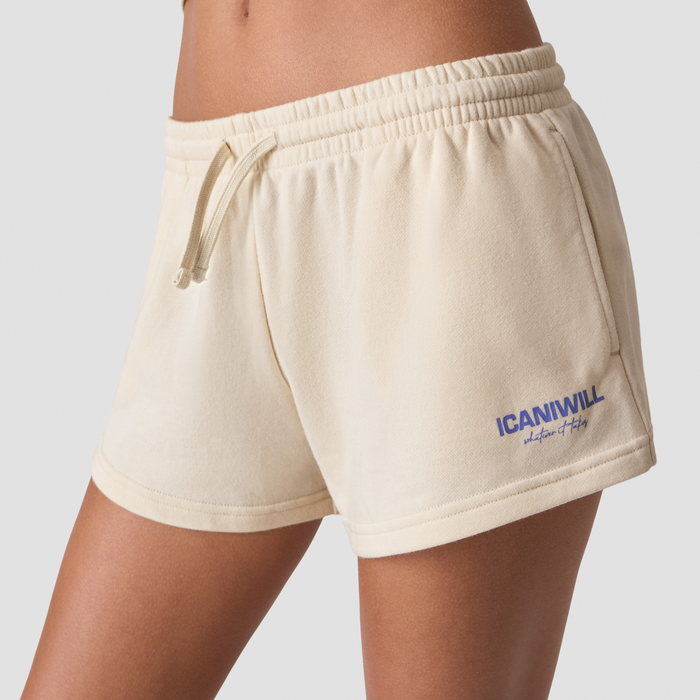 Everyday Terry Mid Shorts Beige