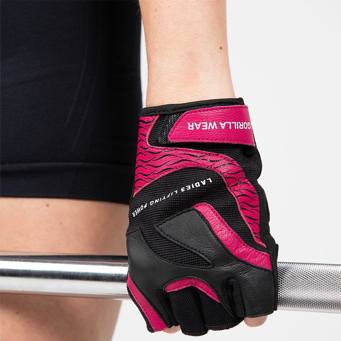 Womens Fitnesshandsker 2.0 Sort Pink