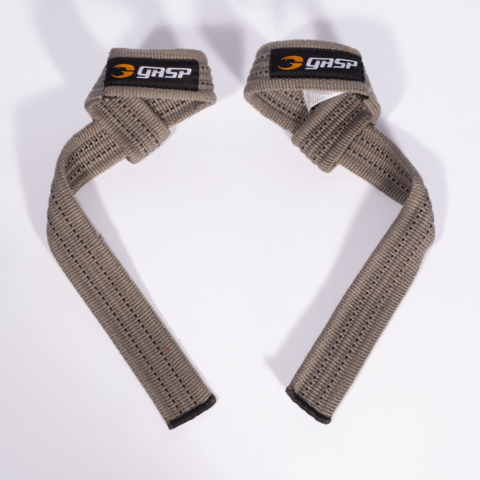 Gasp Lifting Straps, Grey/Black
