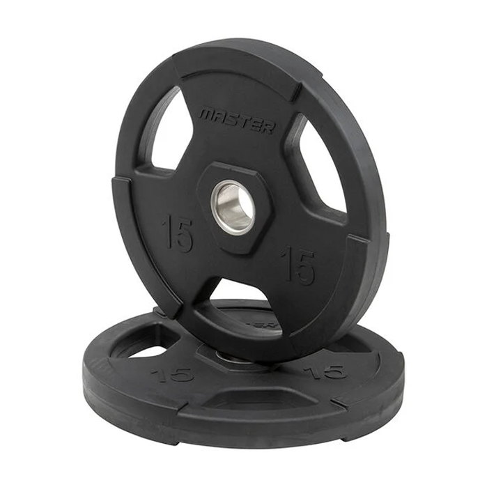 Gummibekl&aelig;dt V&aelig;gt skive 50 mm 1,25&ndash;20 kg