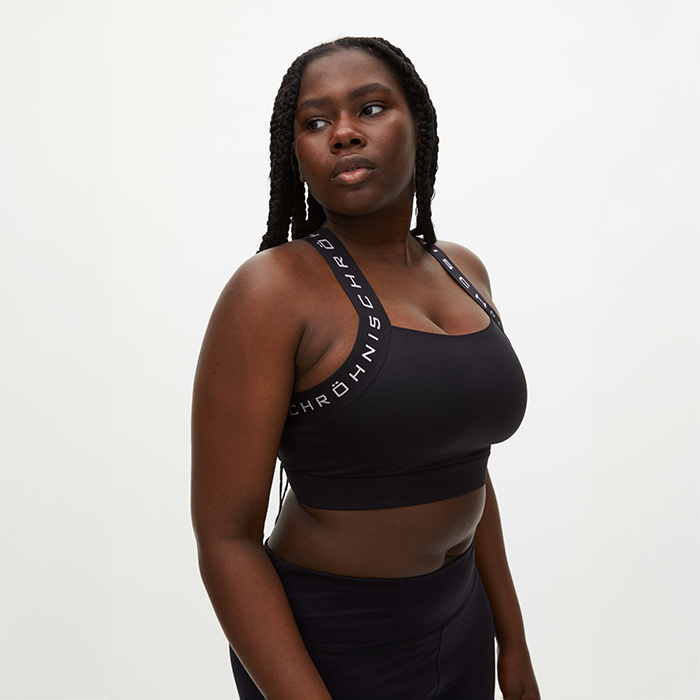 Röhnisch BH Kay Sports Bra Sort polyester X-Small Dame