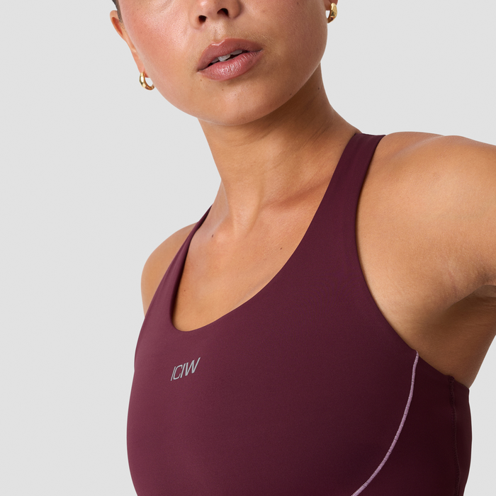 Mirage Cardio Sports-BH Medium Support M&oslash;rkebrun