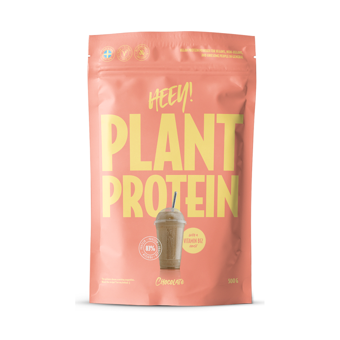 Heey! Vegan Plant Protein + Vitamin B12 Chocolate (500 g)