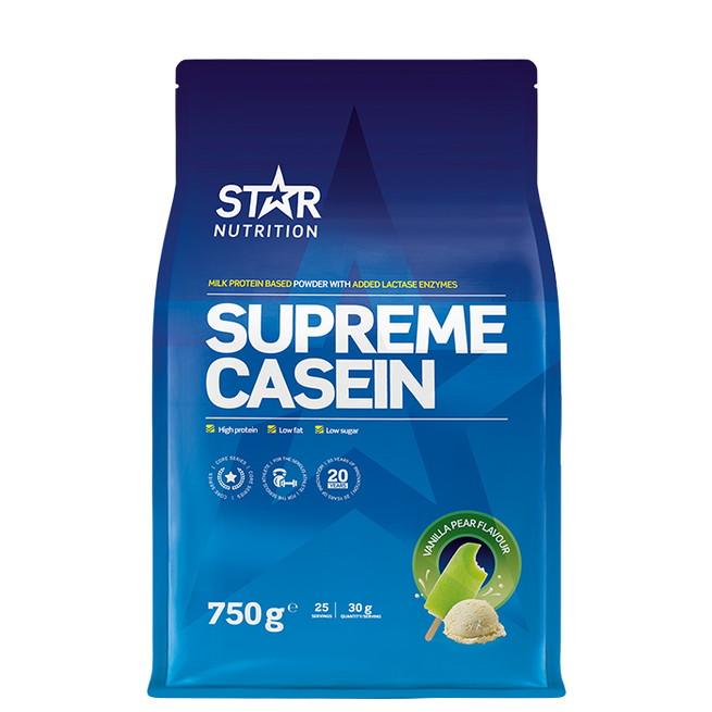 Star Nutrition Supreme Casein Vanilla Pear 750g