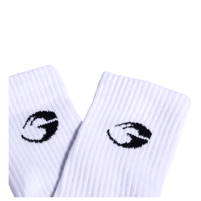 Gasp Crew Socks 1-pack, White