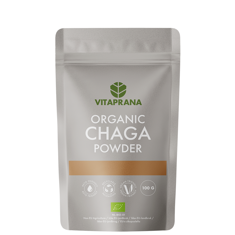 Økologisk Chaga pulver 100 g billede