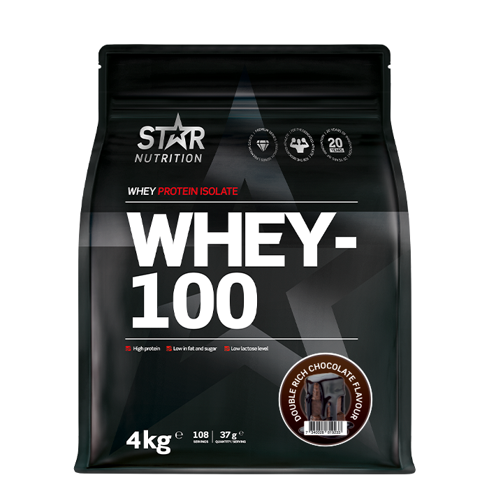 Whey-100, 4 kg, Double Rich Chocolate