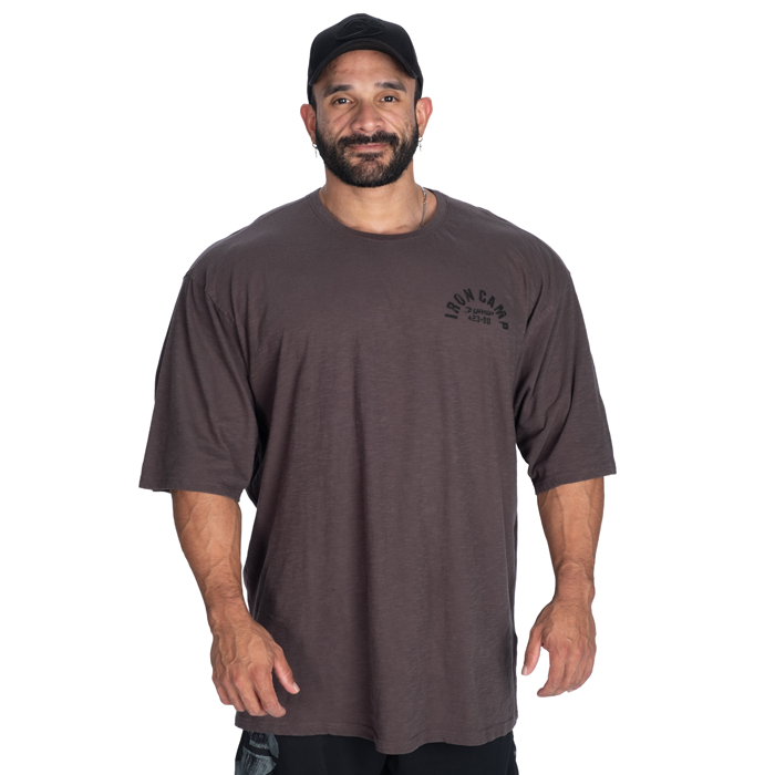 Slub Iron T-shirt Grå