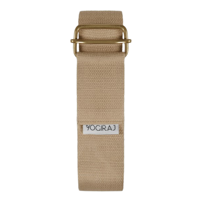 Yogiraj Yoga Belt, Standard, Beach Beige