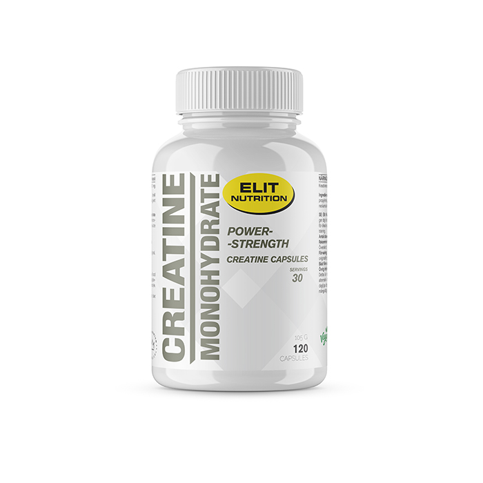 ELIT 100% Creatine Monohydrate 120 caps