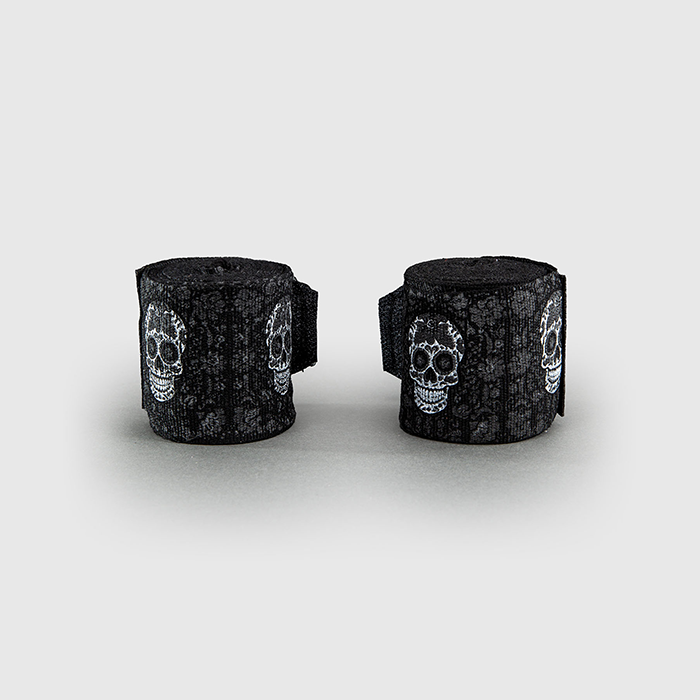 Venum Santa Muerte Håndbind 4m Sort Hvid